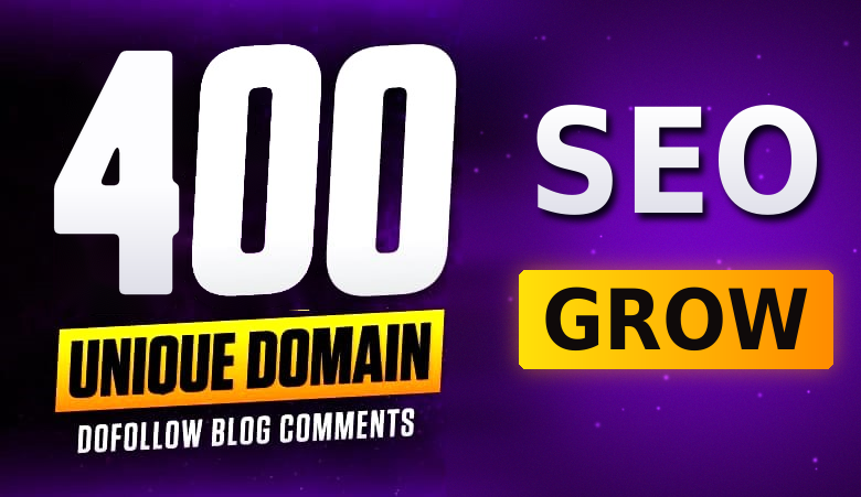 Create Manual 500 Unique Domain High Authority Blog Comments Backlinks