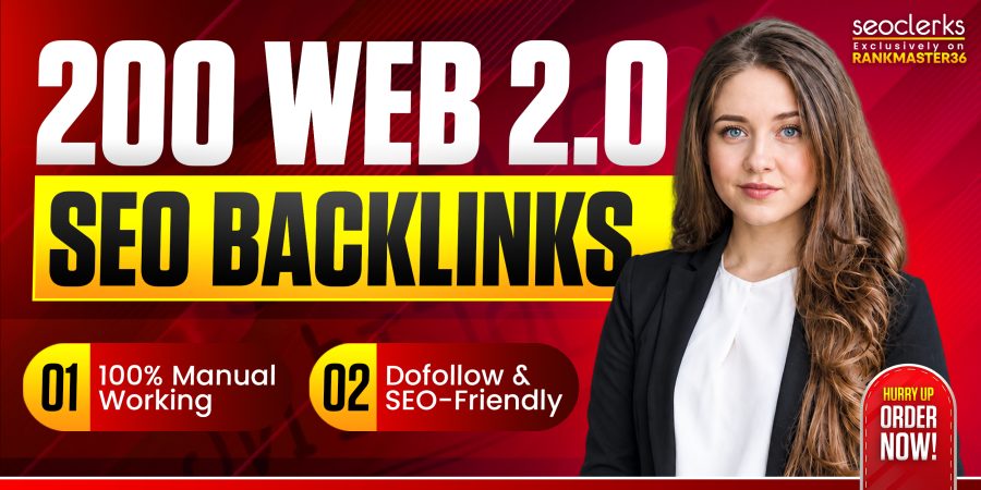 i Will Do 200 Web 2.0 Backlinks Quality SEO Links for Stronger Website Link Building 