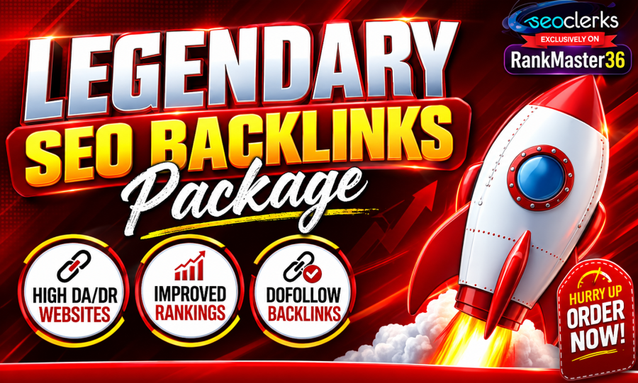 Legendary SEO Package Quality Backlinks & Safe Link Building