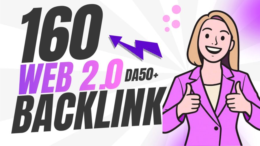 I Will Build 160 Powerful Web 2.0 Contextual Dofollow Backlinks DA 50+