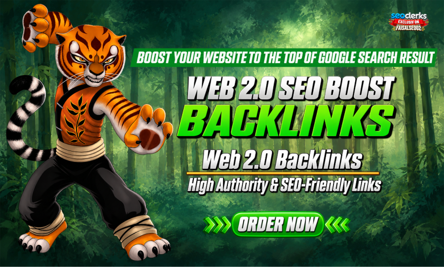 Get Your Website Ranked Higher on Google With 260 Web 2.0 Backlinks