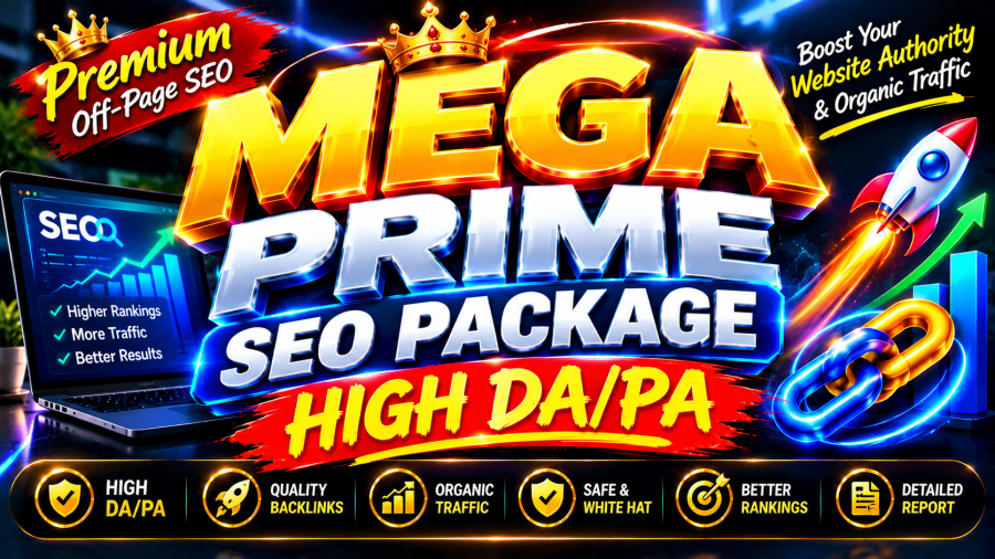 Premium Off-Page SEO Package &ndash; High Authority Backlinks for Better Rankings