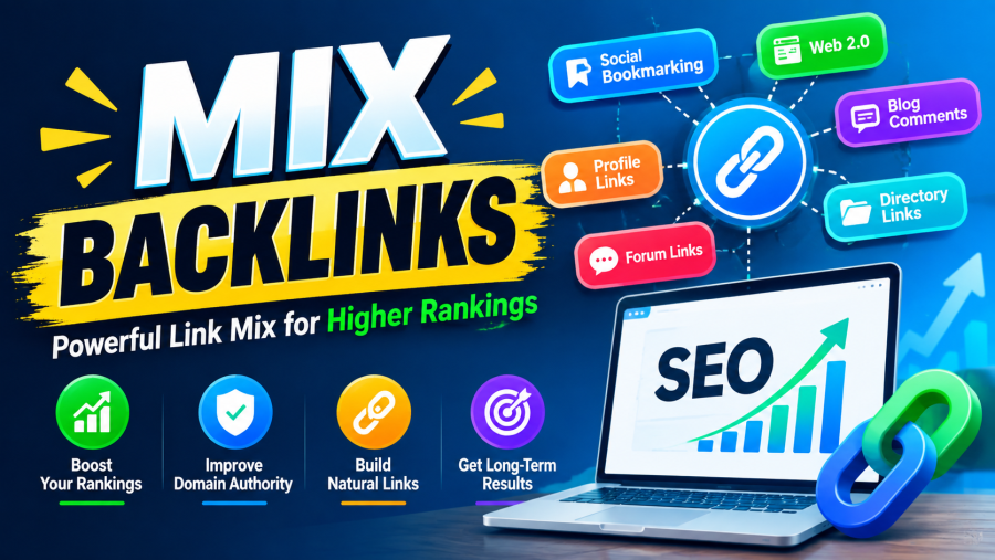 I will Create 400 High-Quality Mix Backlinks | Powerful SEO Link Building