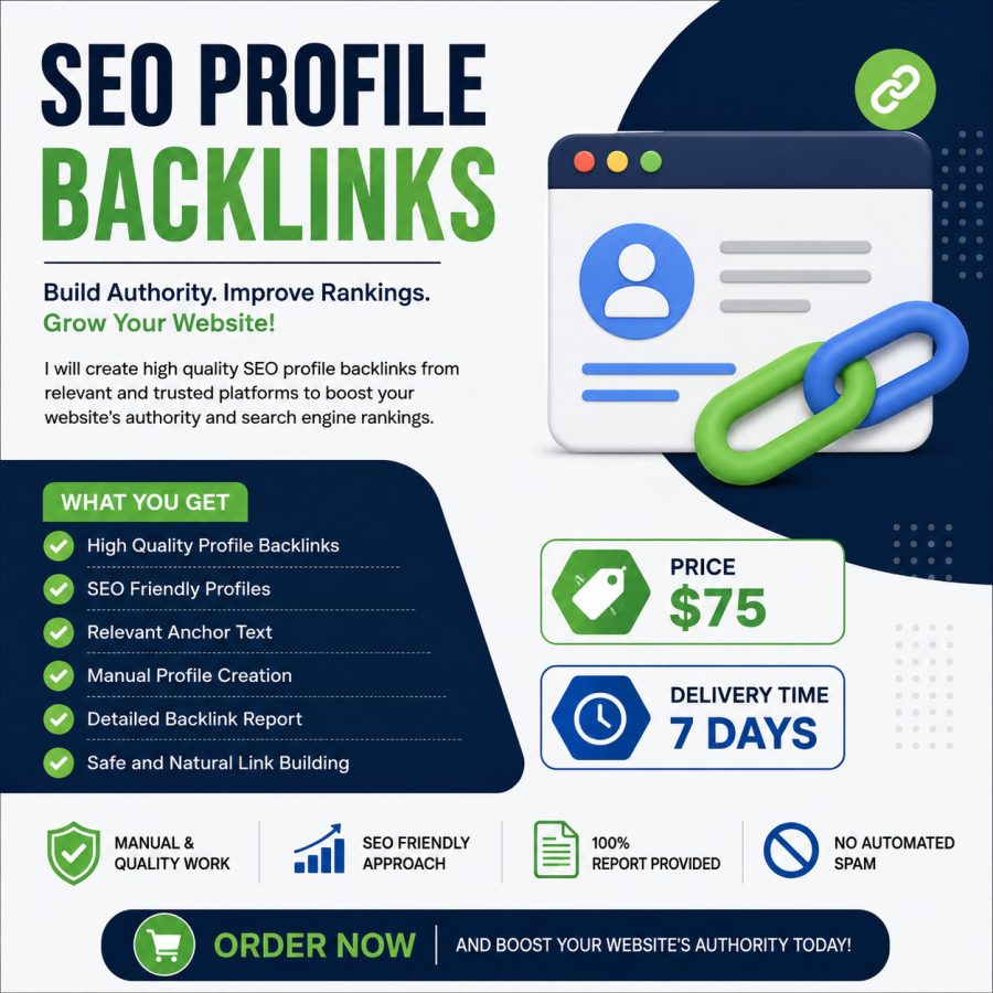 SEO Profile Backlinks for Higher Rankings and Authority