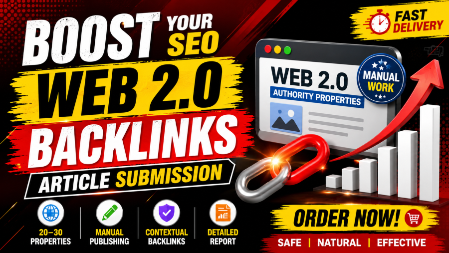  I Will Build High Authority Manual Web 2.0 Backlinks for Google Rankings
