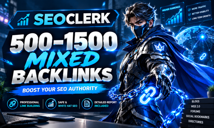 I Will Build 500 to 1500 Mixed Backlinks for SEO Link Building