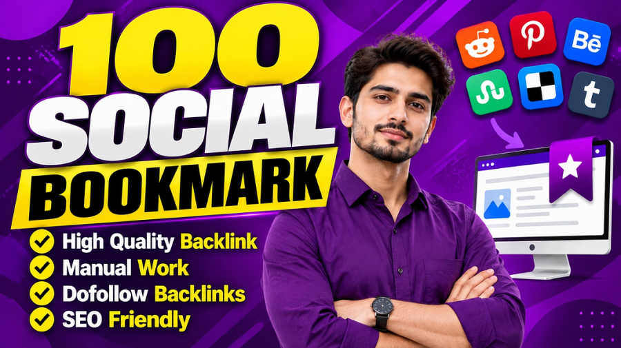 I Will Create 100 High Quality Manual Social Bookmarking Backlinks