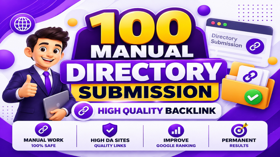 I Will Create 100 High Quality Manual Directory Submission Backlinks