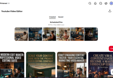 I will design SEO pinterest pins and content for blog articles