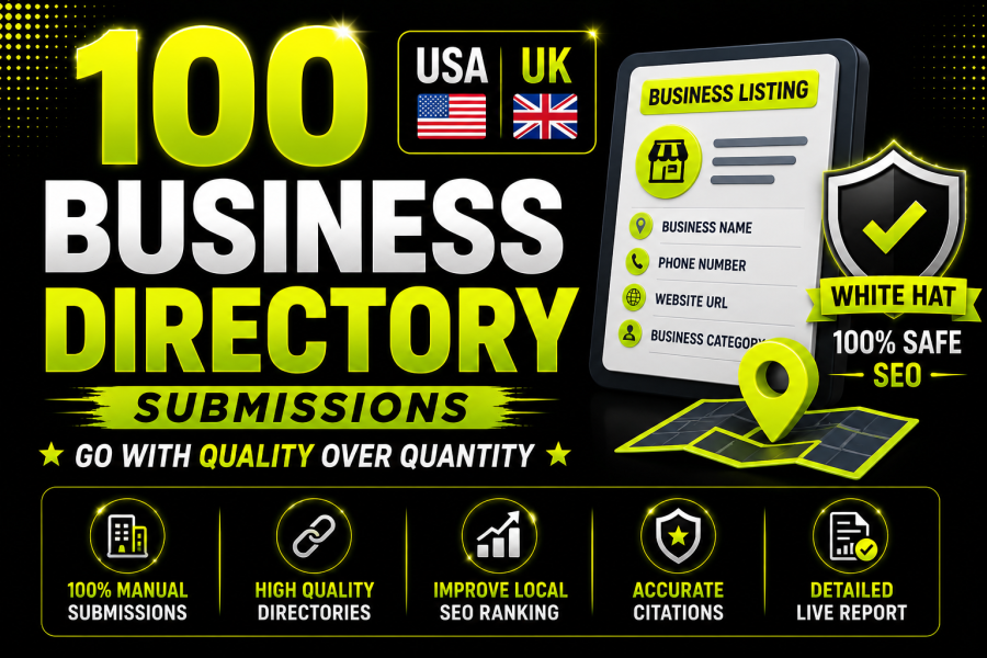 I Will Build 100 Manual Business Directory Citations for Local SEO