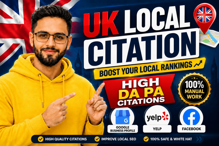 I will build UK local citations with a full audit and cleanup first