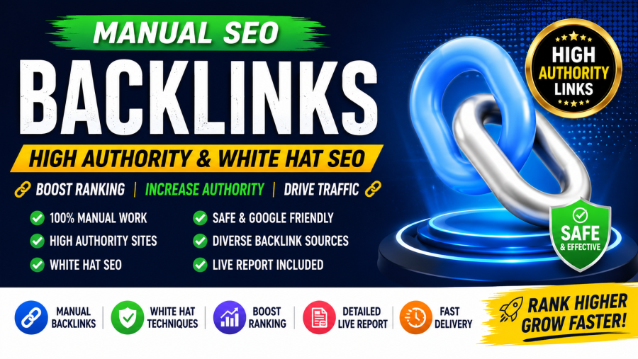 I will create 700 high authority manual SEO backlinks for Google ranking and off page SEO