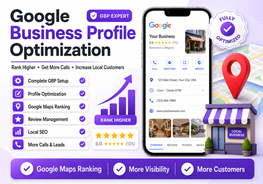 Professional Local SEO, Google Business Profile (GMB), and Citation Building Services