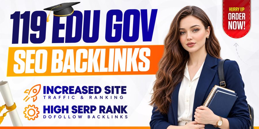 119 EDU/GOV Authority Backlinks for Improved Google Visibility