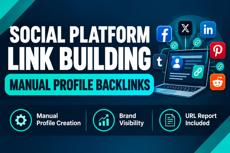 Handmade Social Platform SEO Link Building &ndash; Profile Backlinks