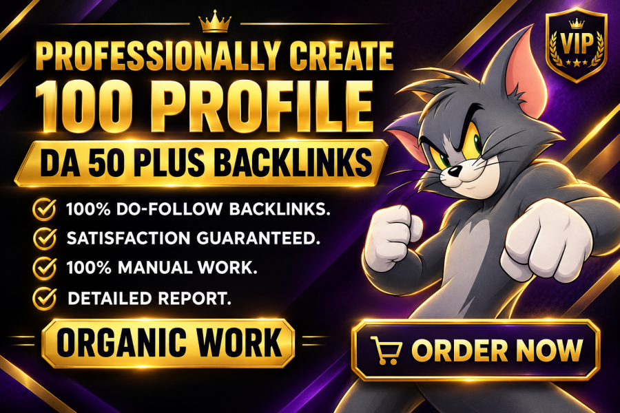 We can provide high authority profile backlinks for traffic growth 