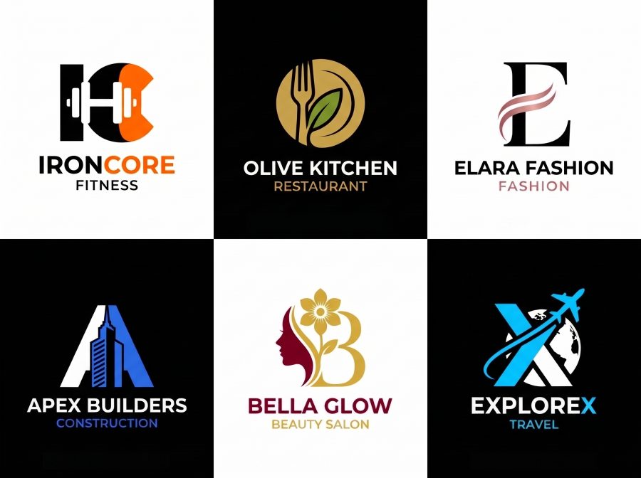 I will design 3 premium minimalist logo concepts for your business