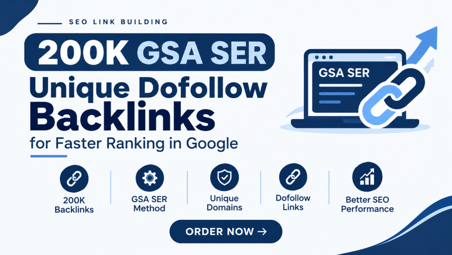 200K GSA SER Unique Dofollow Backlinks for Faster Google Rankings