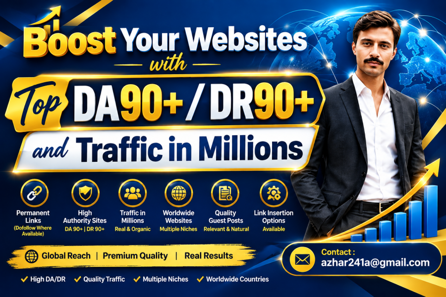 I will provide high quality guest posting on authority websites with dofollow backlinks