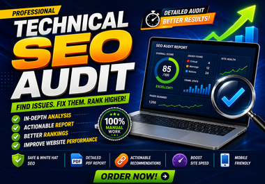 I will perform a professional technical SEO audit and provide an action plan