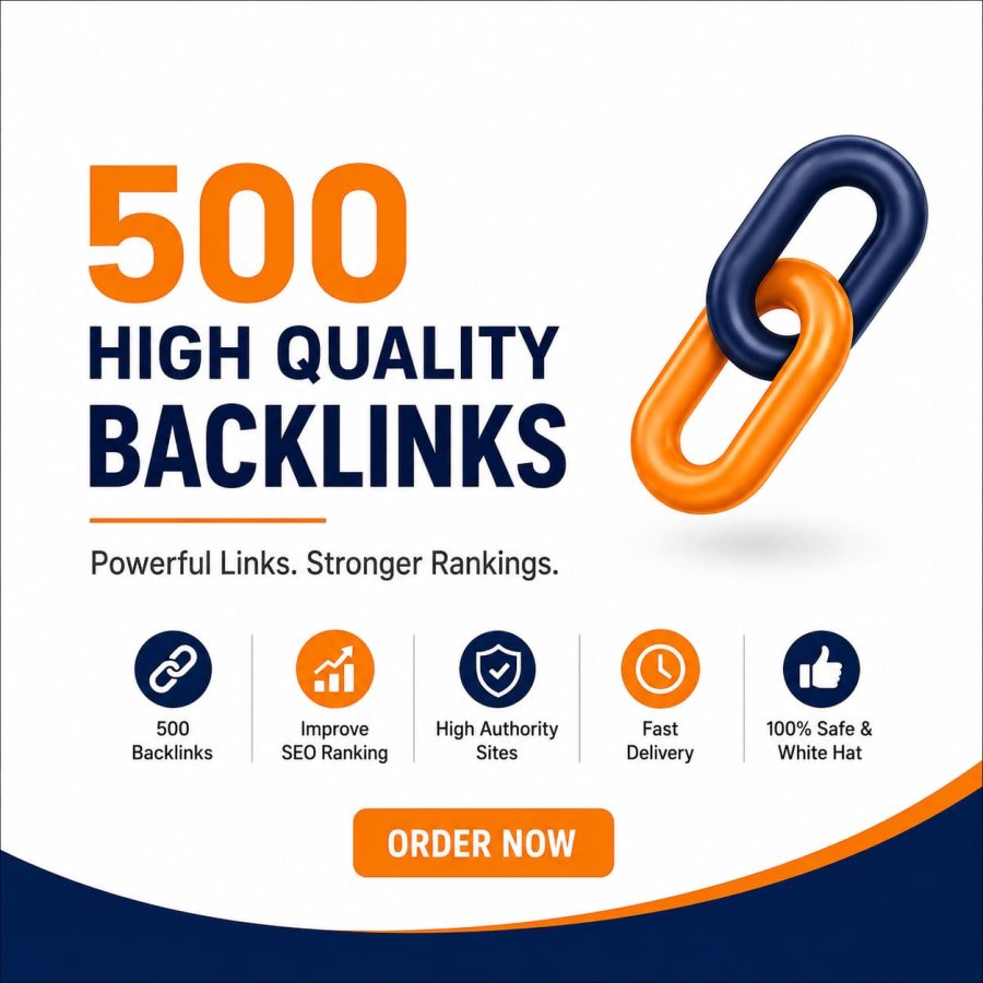 I Will Create 500 High Quality SEO Backlinks for Website
