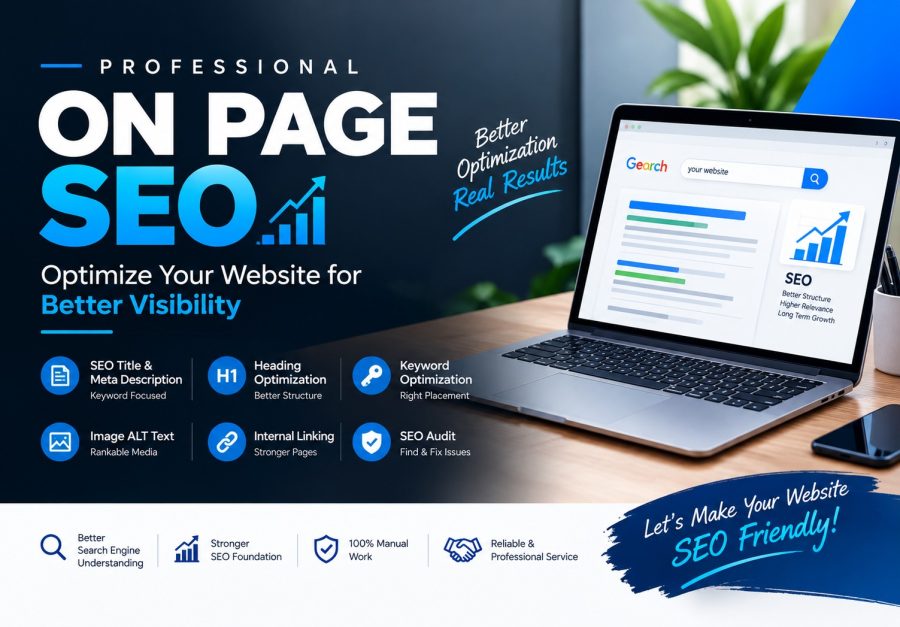 I Will Optimize Your Website With Professional On-Page SEO