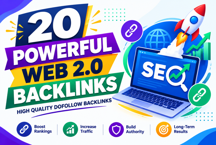 Permanent 20 Web 2.0 Backlinks to Improve Your Website&rsquo;s Visibility