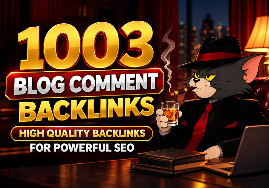 I Will Build 1003 High Quality Blog Comment Backlinks for Powerful SEO