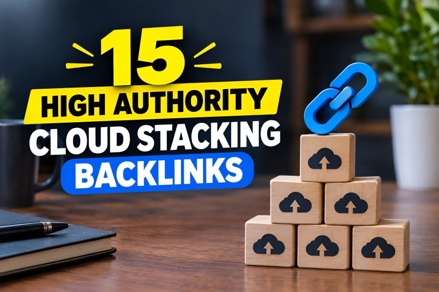 Get 15 Cloud Stacking Backlinks High Authority Cloud SEO Ranking Boost