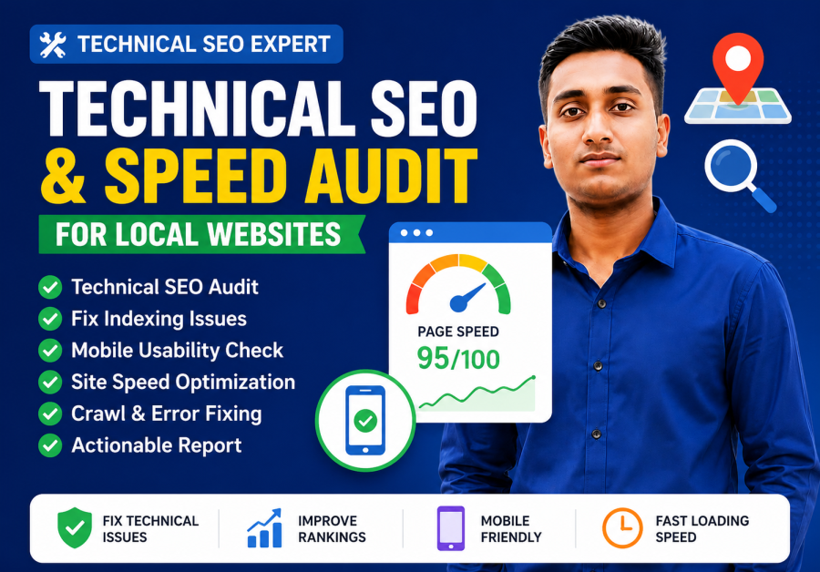 I will perform technical SEO audit and fix indexing and mobile usability issues