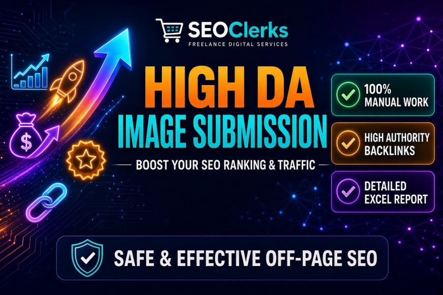 I will manually upload images to 50 high DA sites to boost SEO