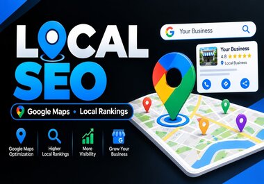 I Will Boost Your Local SEO, Google Maps Rankings & Local Visibility 