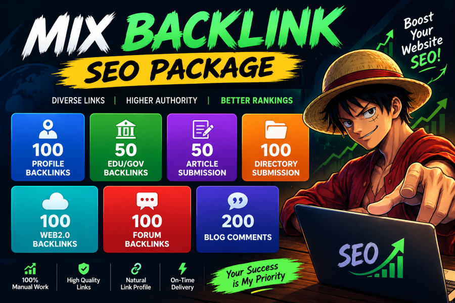Build 700 High Quality Mixed Backlinks for SEO