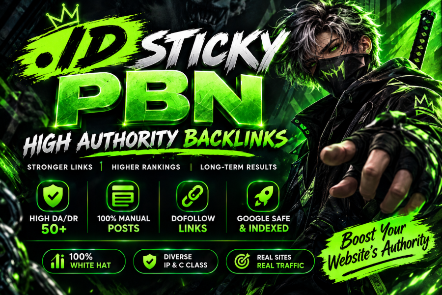 100 Build Powerful .ID Sticky PBN Backlinks for Higher Rankings