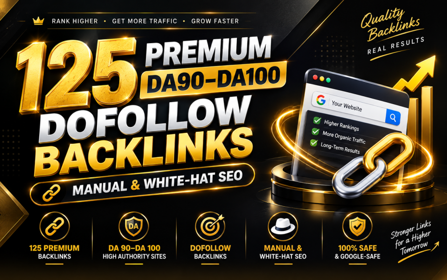 I Will Build 120 Unique Manual SEO Backlinks on High Authority Sites