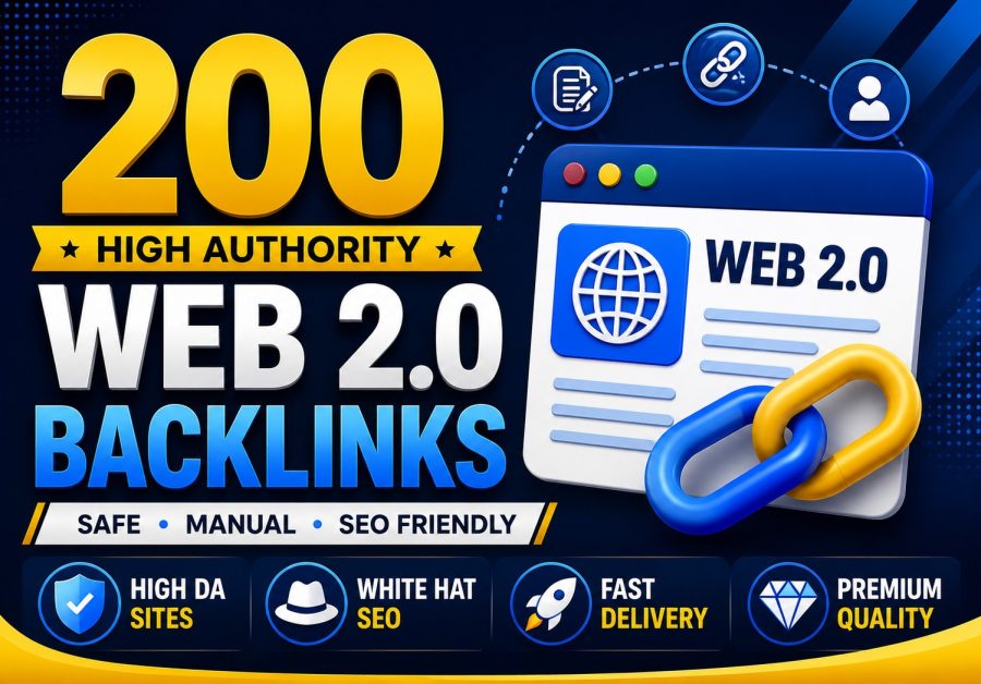 I Will Build 200 Powerful Web 2.0 Backlinks to Boost Google Rankings