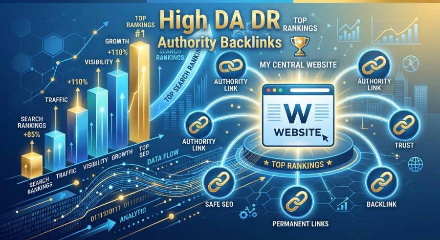 100 Manual High DA & DR Authority Backlinks &ndash; Permanent SEO Boost for Top Rankings