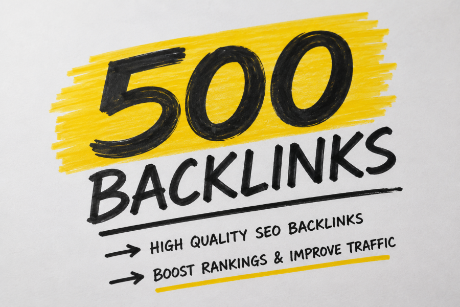 I Will Build 500 HQ SEO Backlinks for Your Website