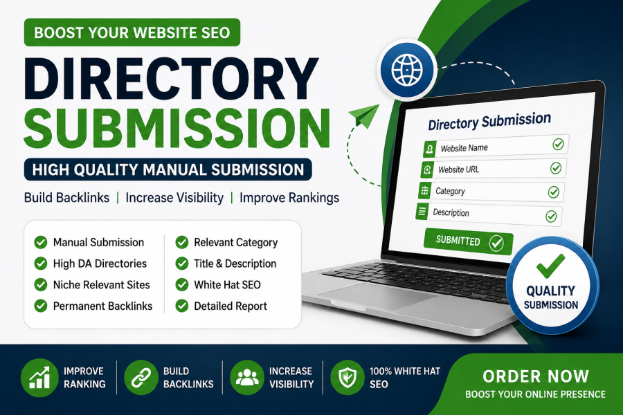 I Will Do High Quality SEO Directory Submission for Website