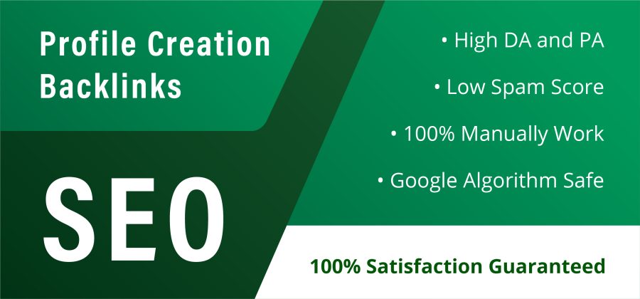 I Will Build 200 Manually High Quality Profile Backlinks for SEO and Google Ranking