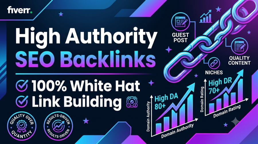 I will create high authority SEO backlinks for Google top ranking