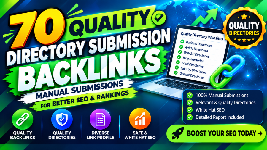 I Will Create 70 Quality Directory Backlinks
