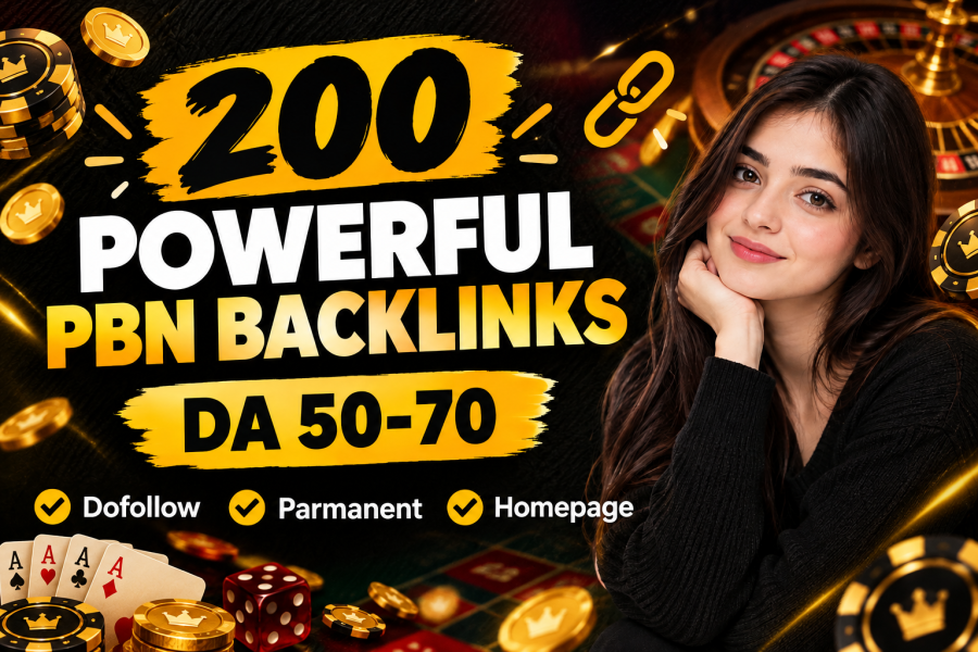 Get 200 Powerful PBN Backlinks with DA 70 to 50 to Improve Google Rankings