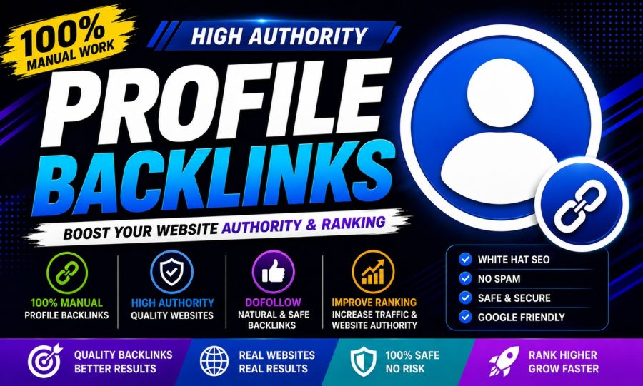 40+ Manual Pr9/Profile Backlinks On High Authority Sites