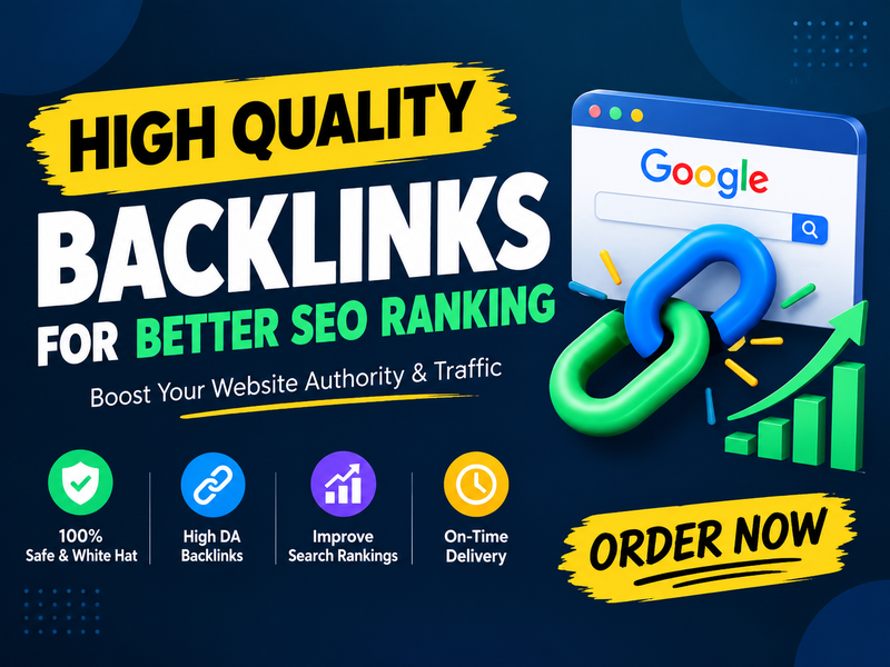 I Will Build Relevant SEO Backlinks to Improve Website Rankings