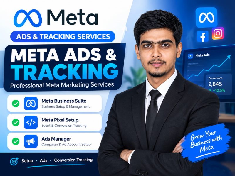 I Will Set Up Meta Business Suite, Pixel Tracking And Ads Manager
