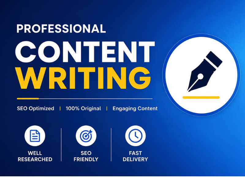 I Will Create High-Quality, SEO-Friendly & Engaging Content 
