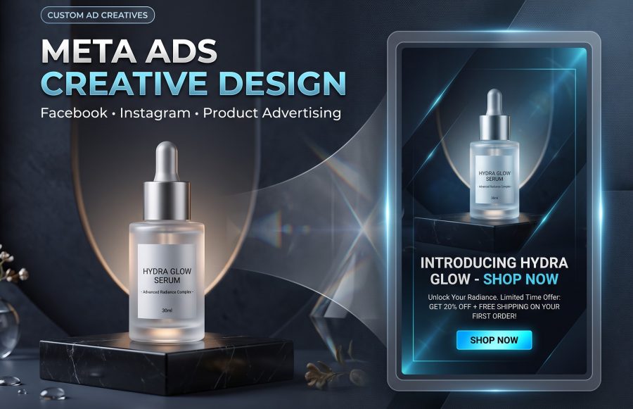 I will design professional Meta Ad creatives for Social Platforms