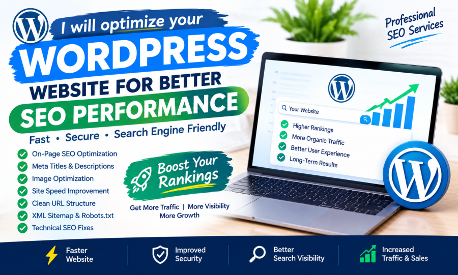 I will optimize your WordPress website for better SEO performance