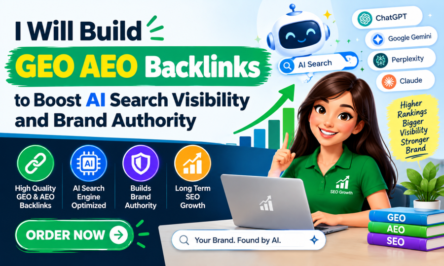 I Will Build GEO AEO Backlinks to Boost AI Search Visibility and Brand Authority